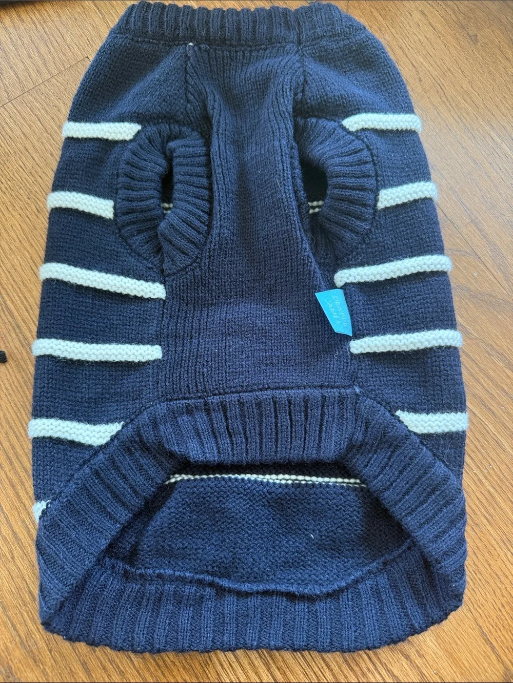 Draper James NWOT pet sweater nautical size medium